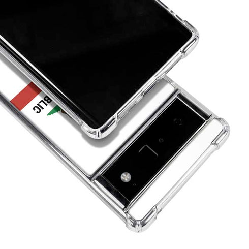 California Republic Google Pixel 6 Clear Case